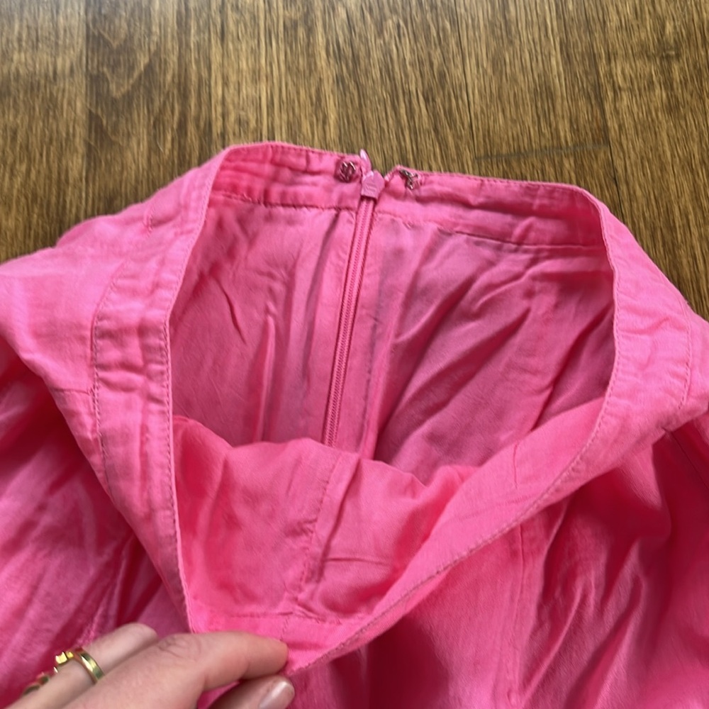 Anthropologie Pink Skirt size 0 - Picture 4 of 7